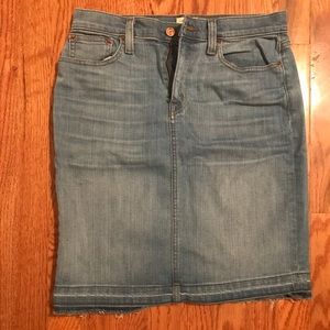 J.Crew Denim Skirt